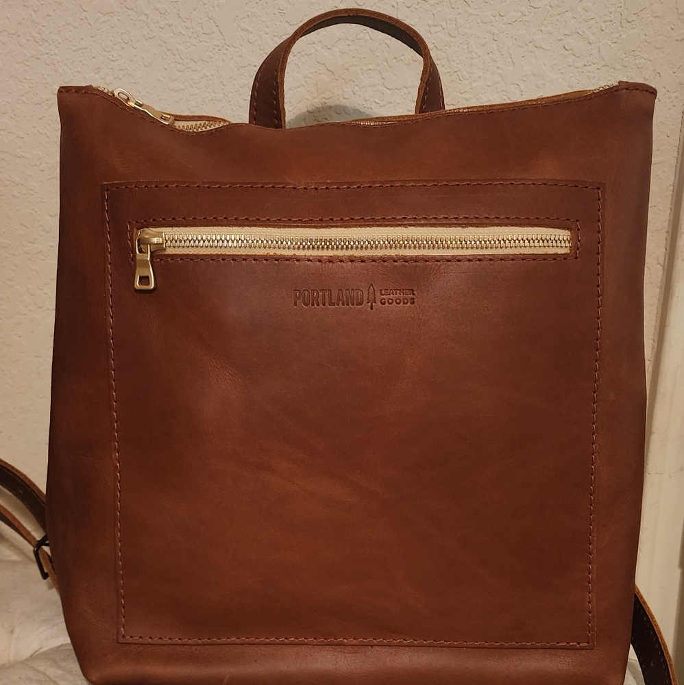 Portland Leather Backpack